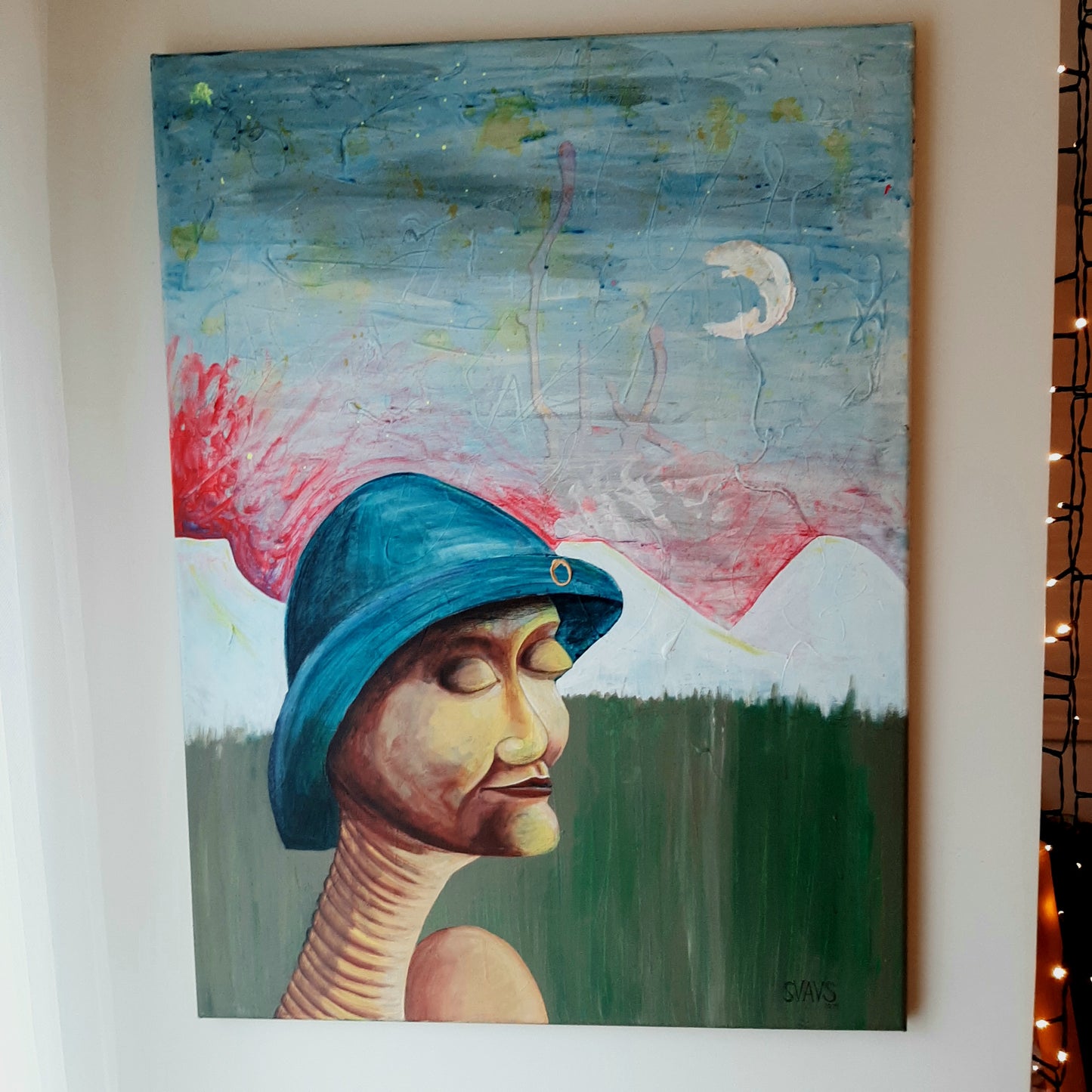 Fyrst hélt ég að ég væri að leita að friði