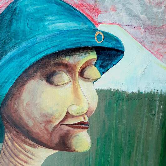 Fyrst hélt ég að ég væri að leita að friði